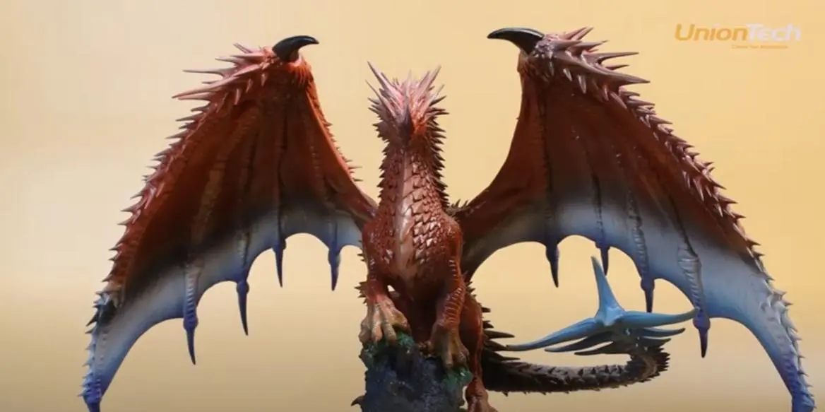 3D печатная фигурка | Красный дракон