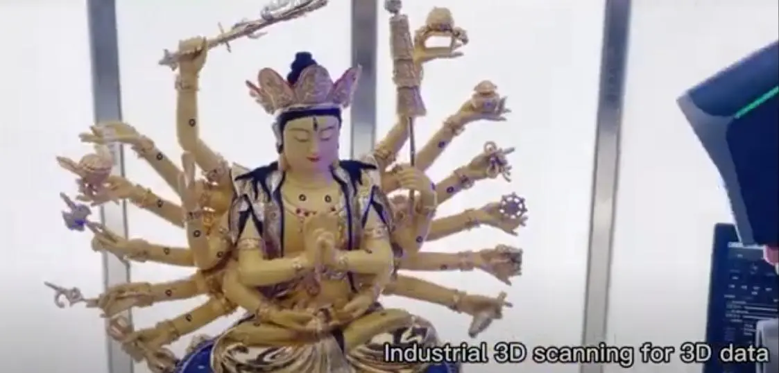 Уникальная статуя Будды воспроизводится на принтере UnionTech SLA